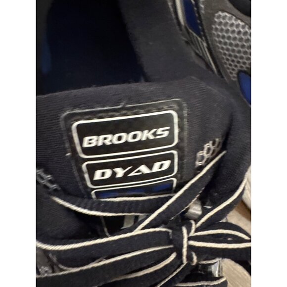 Brooks Dyad 8 Mens Running Shoes Size 12 4E Gray/Black/Blue Durable Cushioning P - Picture 5 of 10